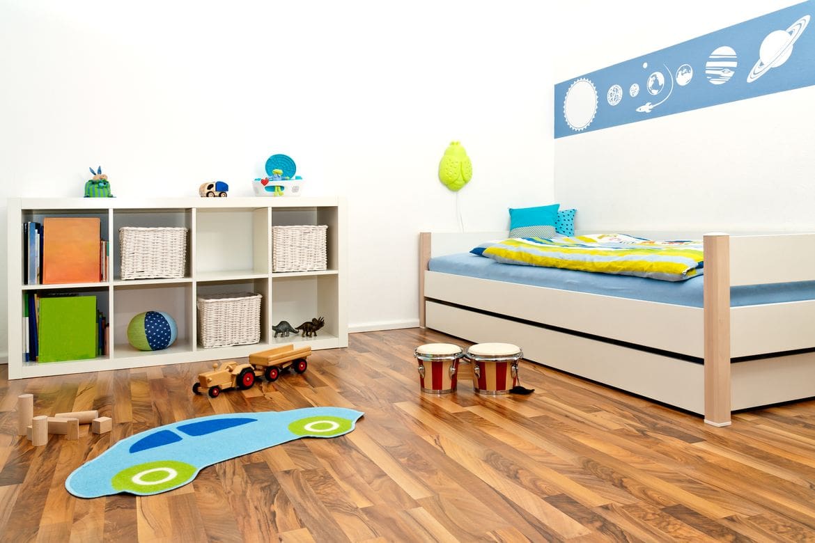 minimalist bedroom for children