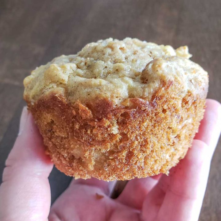 Sour Cream Apple Muffins