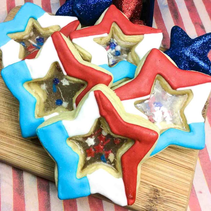 fourth of July sugar cookies
