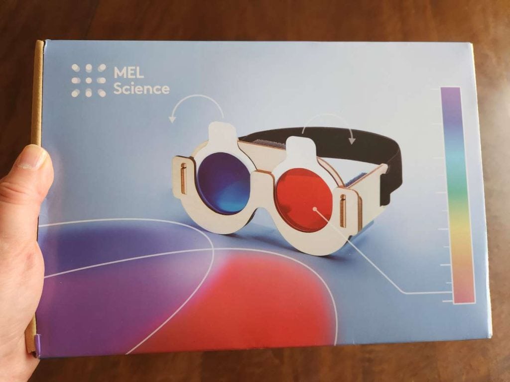 Mel science spectrum goggles in box