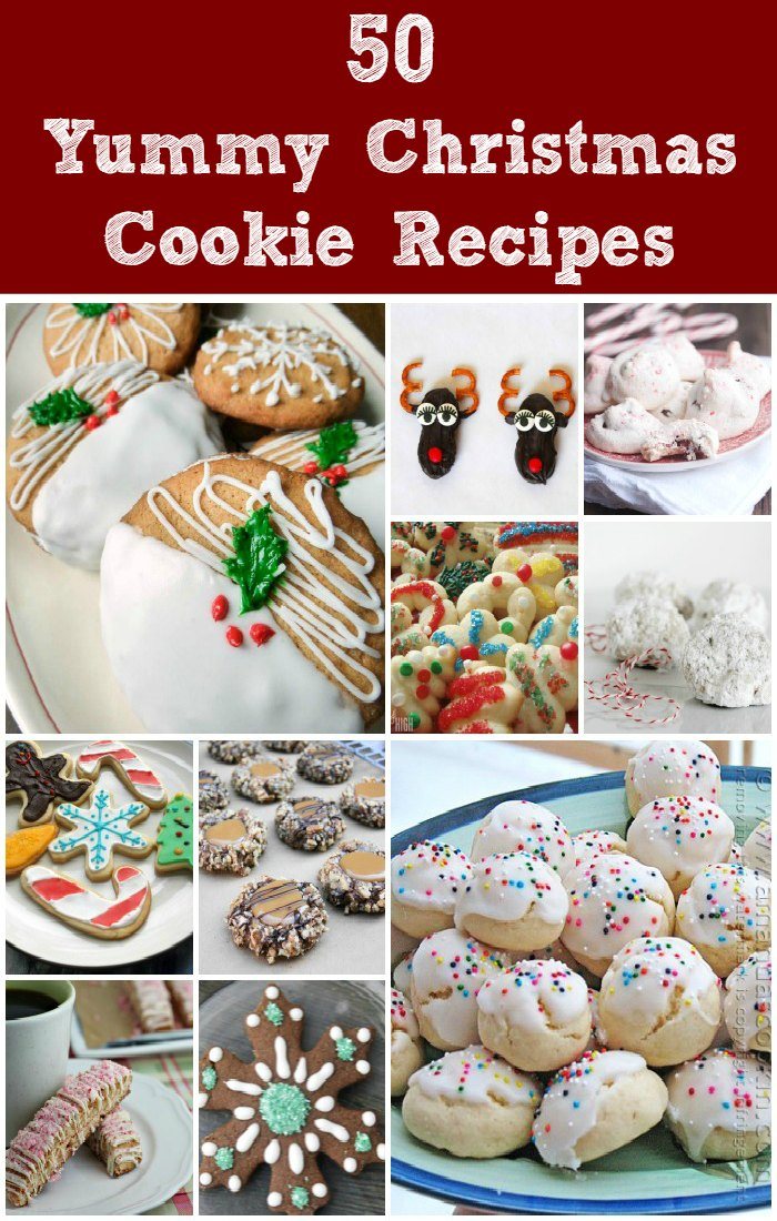 50 Yummy Christmas Cookie Recipes