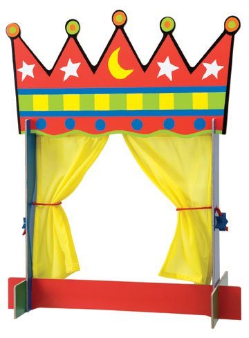 ALEX Toys Crown Tabletop Puppet Theatre 24K