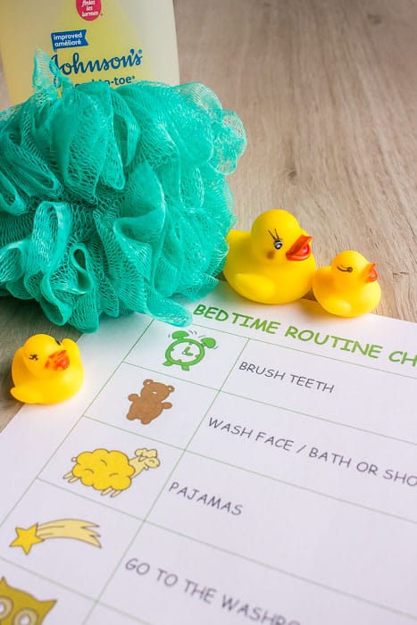 Bedtime Routine Chart 