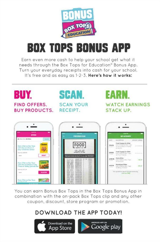 Box Tops Bonus App