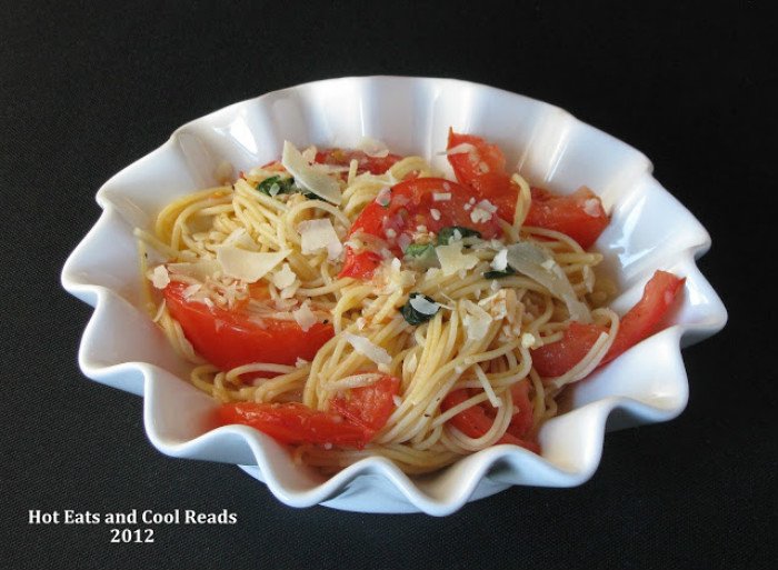 Capellini al Fresco Recipe from Hot Eats and Cool Reads