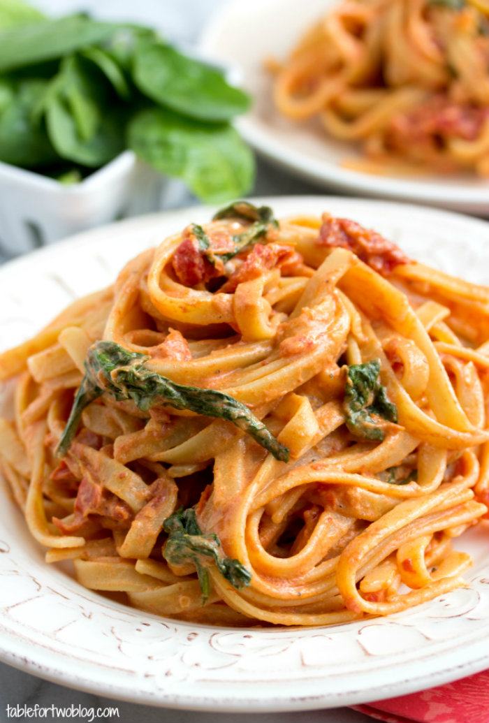 Cheesecake Factory Sundried Tomato Fettuccine by Table for Two