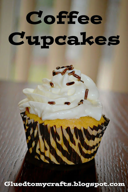 Coffee Cupcakes Glued To My Crafts