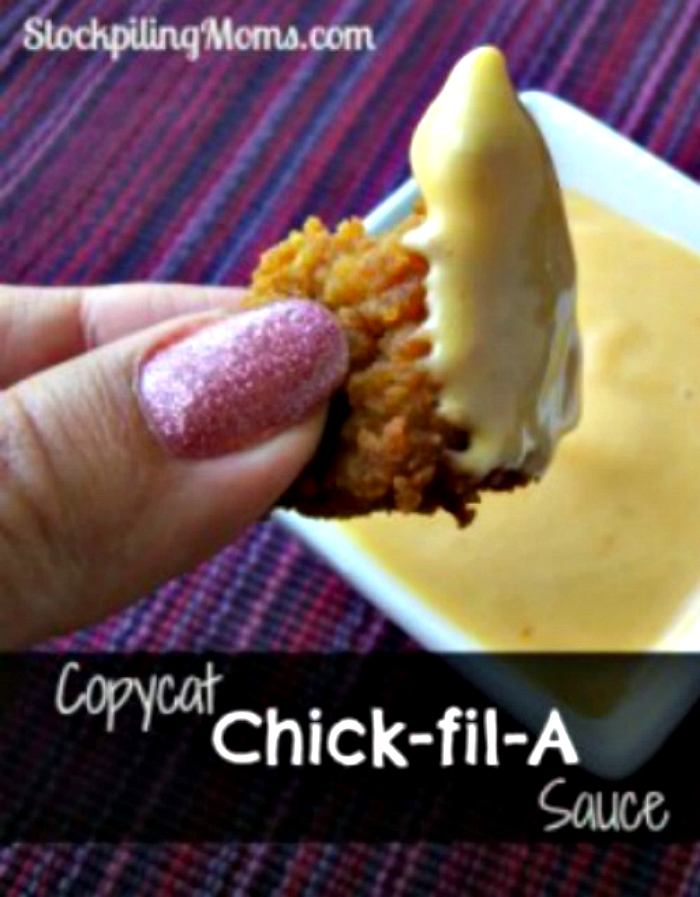 Copy Cat Chick-fil-A Sauce from Stockpiling Moms