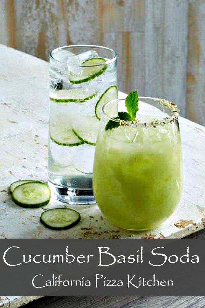 Cucumber Basil soda