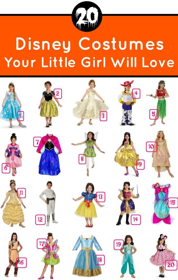 Disney Costumes Your Little Girl Will Love