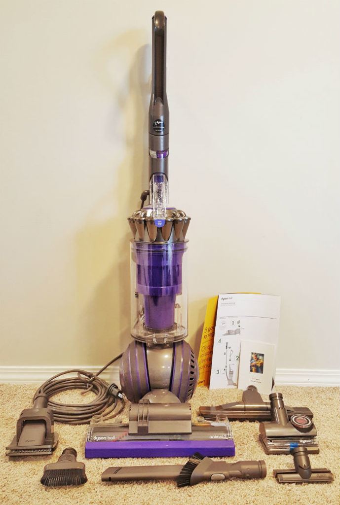 Dyson Ball Review for Family and Pet Hair Mess