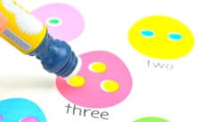 Easter Egg Dot Marker number three