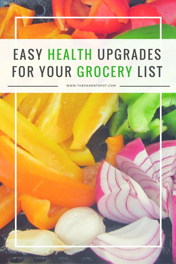 easy health upgrades for your grocery list