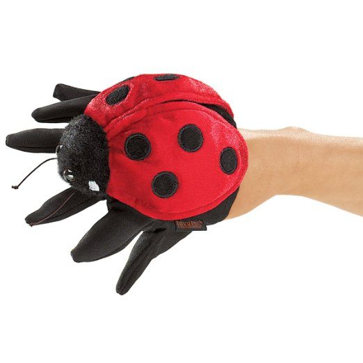 Folkmanis Ladybug Hand Puppet
