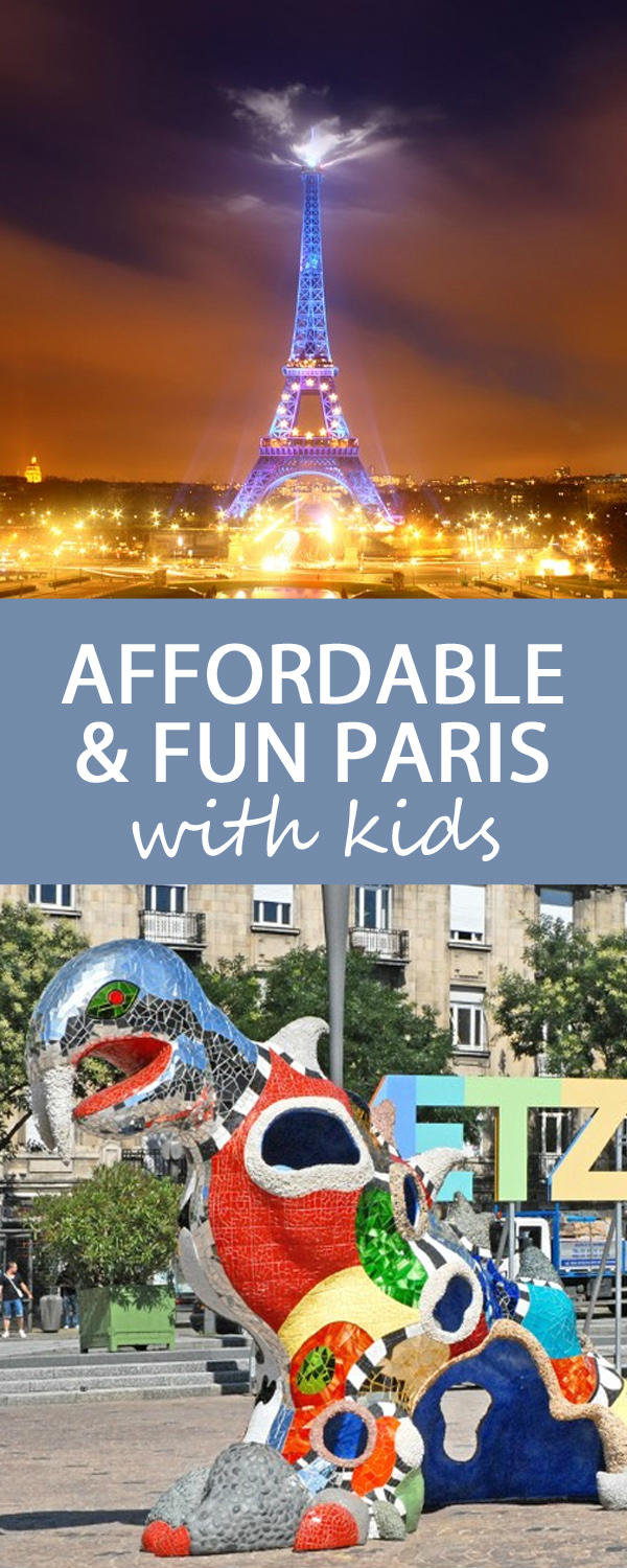 Fun and affordable Paris with kids