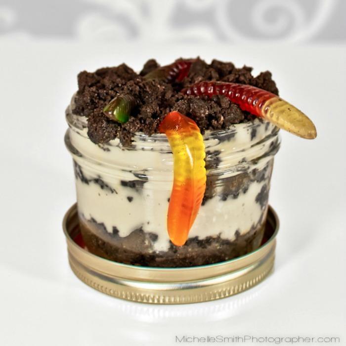 Gluten Free Dirt Dessert with Gummy Worms Photo by Michelle Smith on Flickr