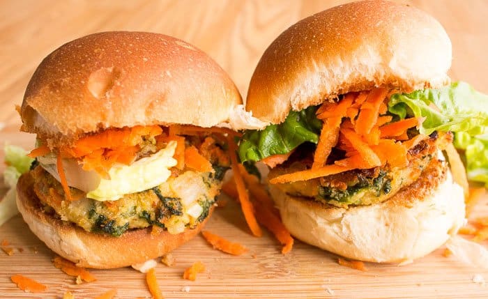 HelloFresh cannellini veggie burger