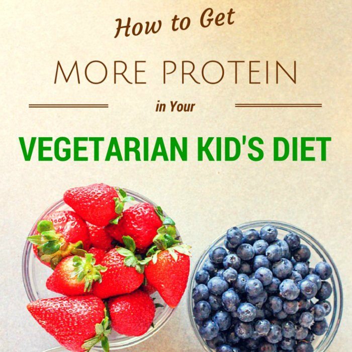 How to Get More Protein in Your Vegetarian Kid’s Diet