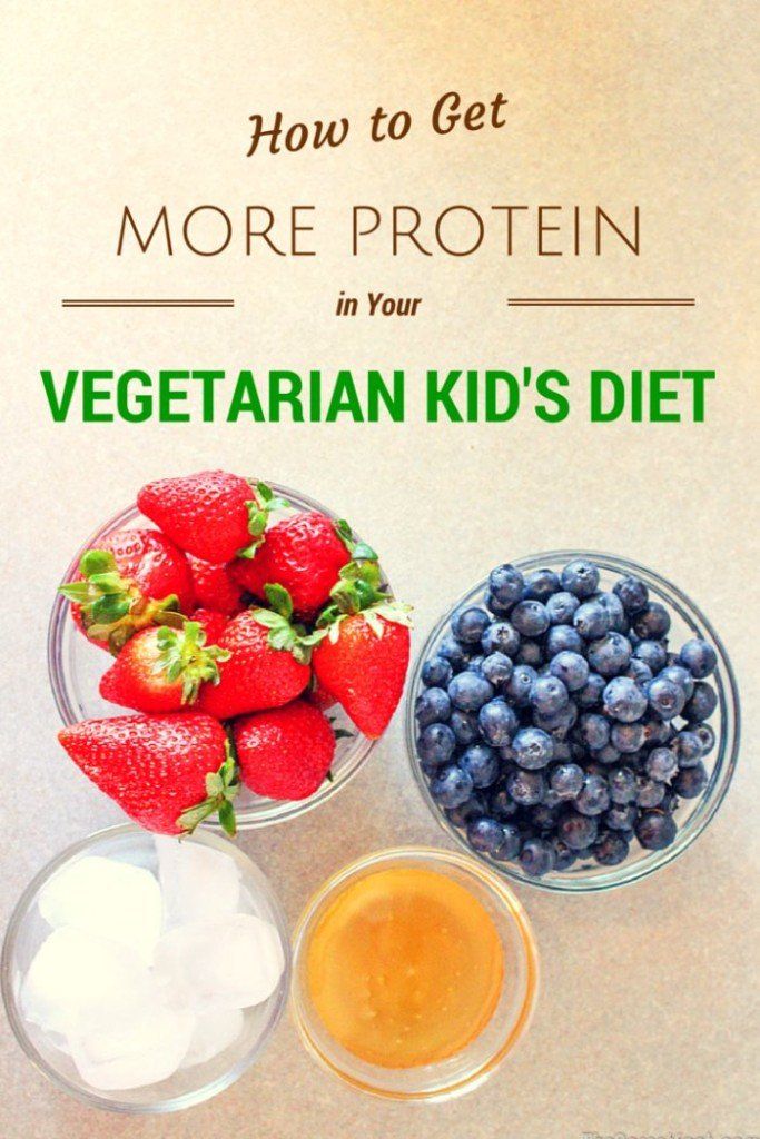 How to Get More Protein in Your Vegetarian Kid's Diet