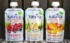 Kabrita goat milk yogurt and fruit
