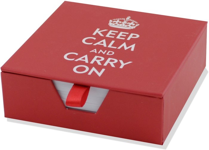 Keep Calm and Carry On Stationary (Custom)