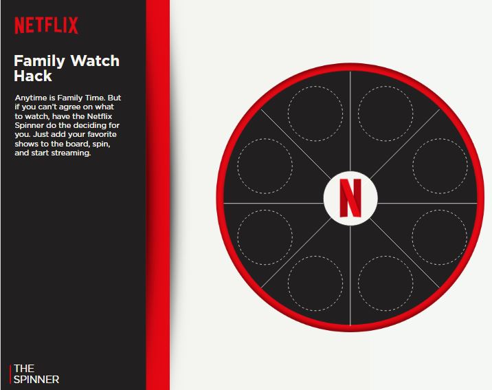 Netflix Family Spinner 1 of 2