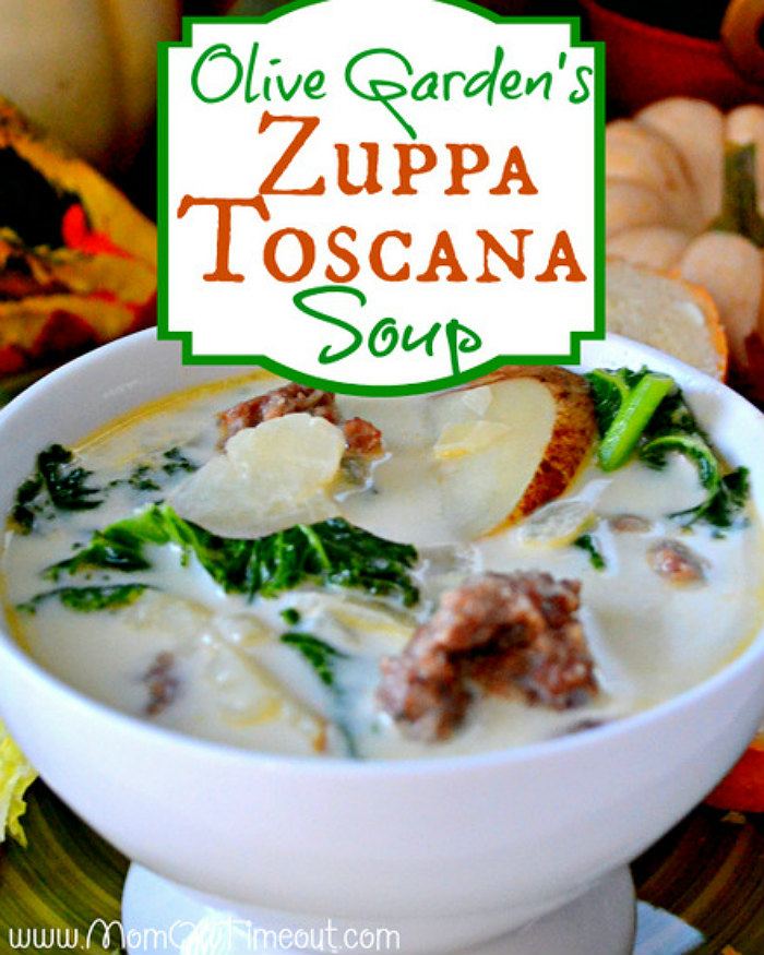 Olive Garden Zuppa Toscana Soup by Mom on a Timeout