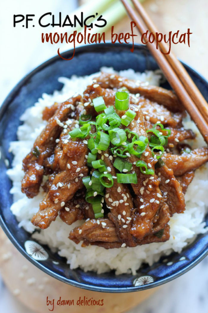 PF Chang’s Mongolian Beef Copycat Recipe by Damn Delicious