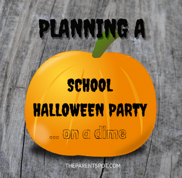 Planning a school Halloween Party on a dime