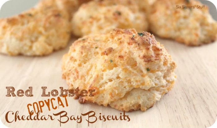 Red Lobster Cheddar Bay Biscuits from Six Sister's Stuff