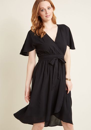 flattering dress for big stomach