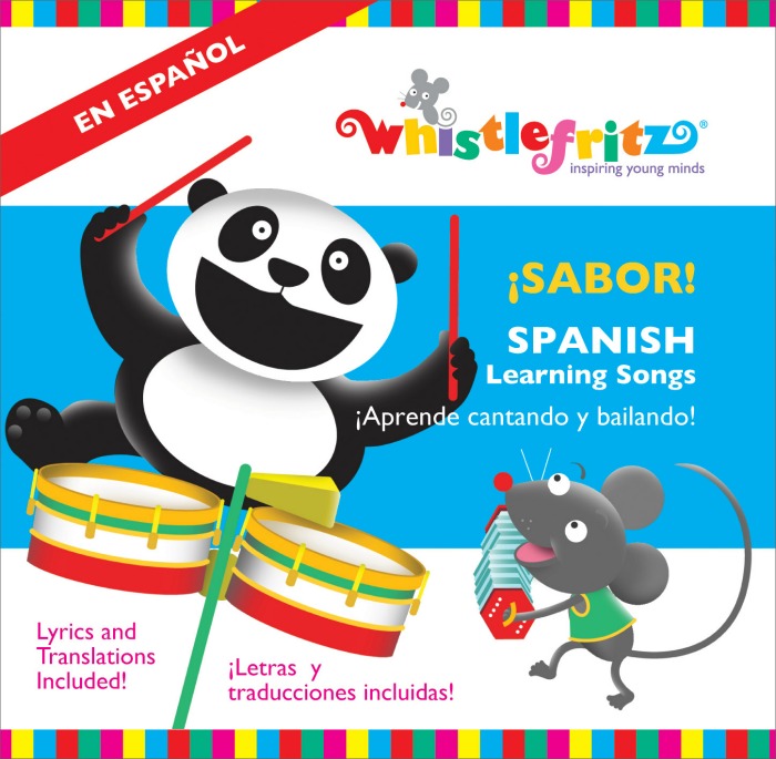 Sabor Spanish Learning Songs by Whistlefritz