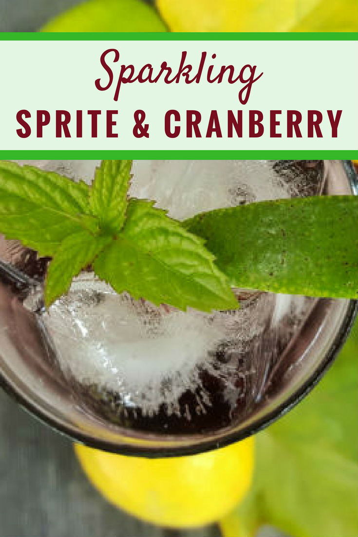 Sprite cranberry cocktail
