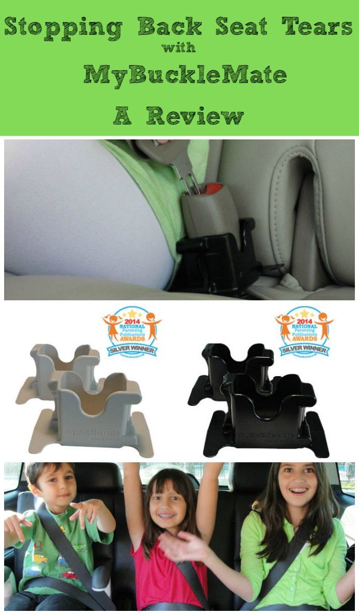 Stopping the Back Seat Tears with MyBuckleMate A Review