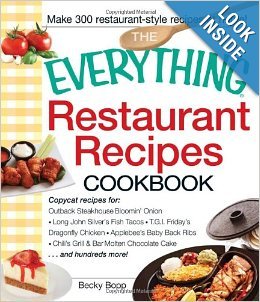 The Everything Restaurant Recipes Cookbook