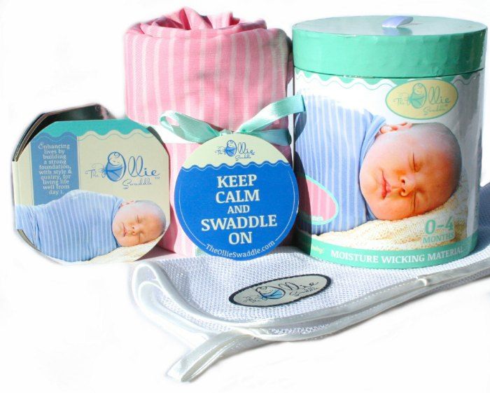 The ollie swaddle packaging