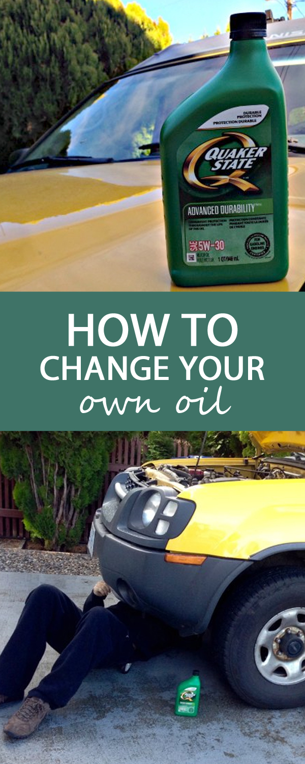 How to change your own oil