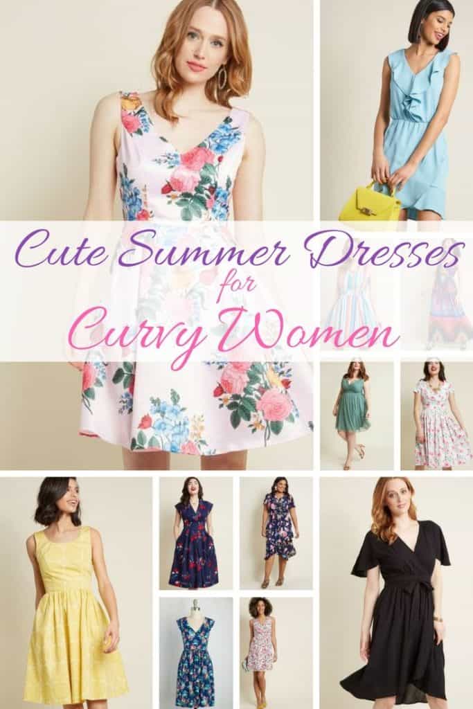 We love these cute summer dresses for curvy women! There's something here if you're looking for a summer dress for a big bust, or just something that's pretty and as fresh as spring.