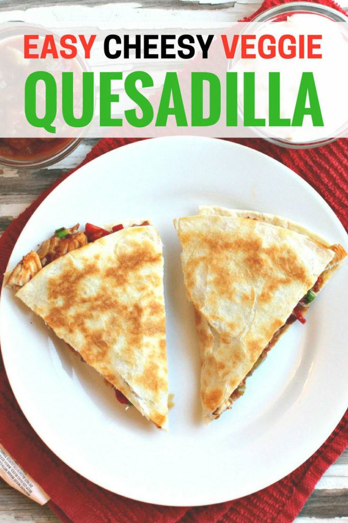 easy cheesy veggie quesadilla | black bean quesadilla | vegetarian quesadilla | campbells soup quesadilla | homemade | vegetables | queso | tofu quesadilla