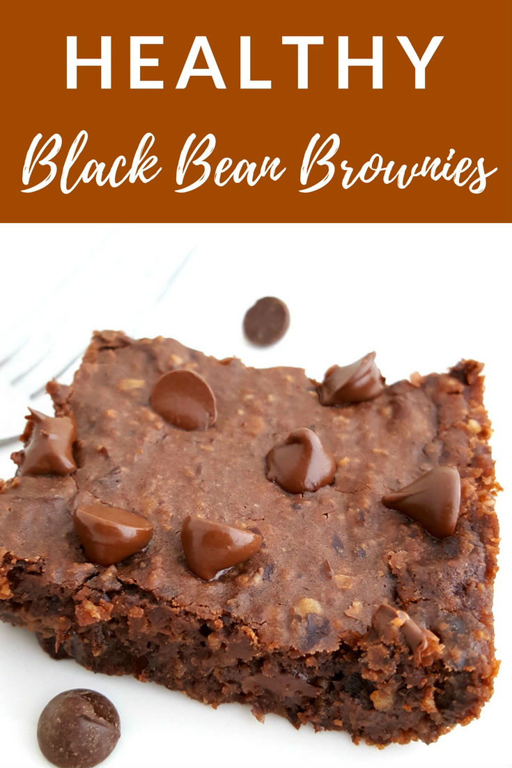 healthy black bean brownies vegan gluten free easy