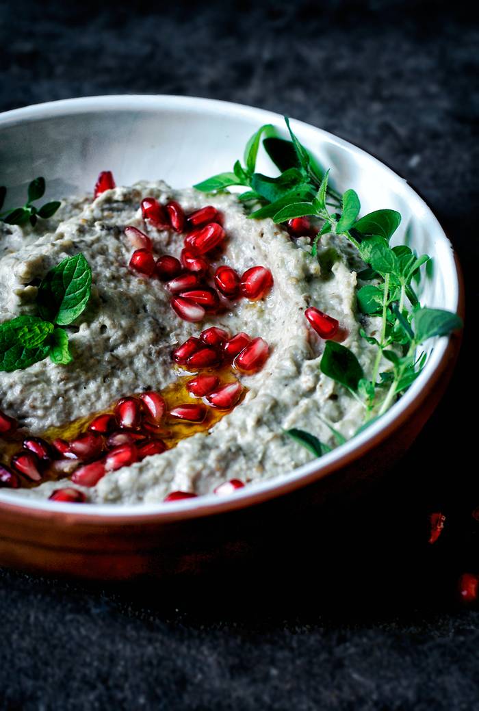 Lebanese Hummus and Baba Ghanoush 