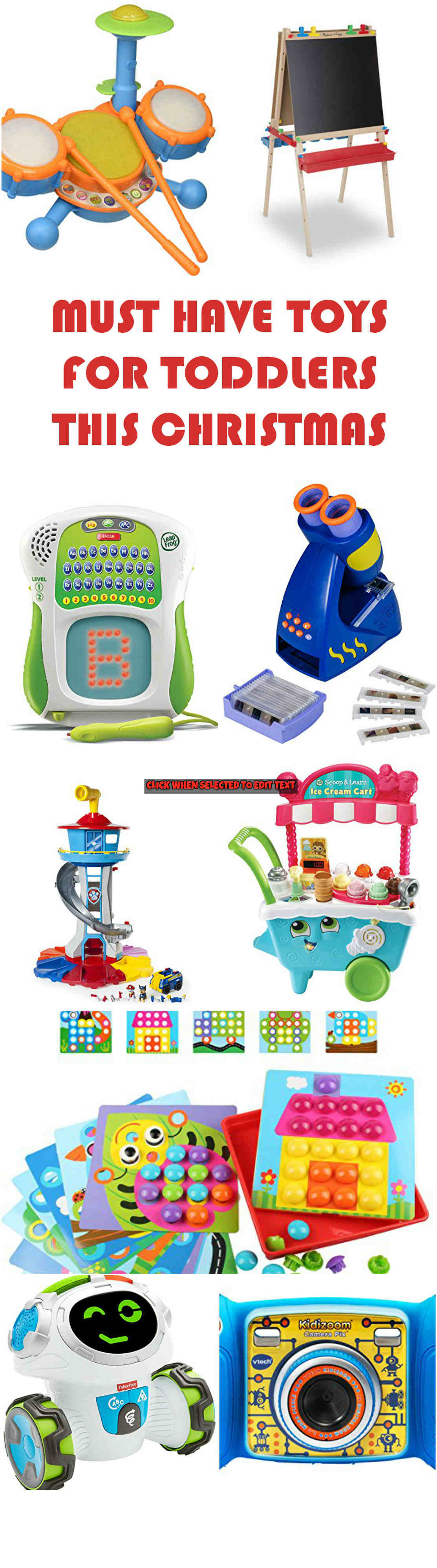 10 Must Have Toys for Toddlers this Christmas